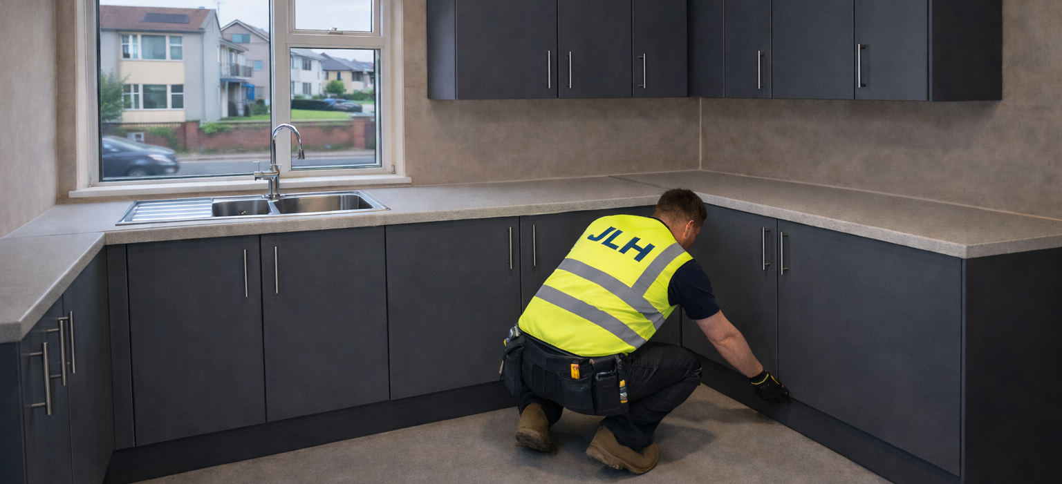 JLH team working on site